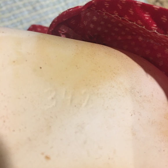 Elf Sawdust Composite Antique Doll 16” tall real looking eyes-Lashes Animal hair - Picture 10 of 10